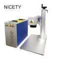 2021 Hot Sell , 50W Metal Fiber Laser Marking Machine With Rotary For Brass , Stainless Deep Engraving