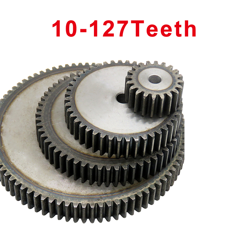 1 Piece spur Gear 2M57/58/59/60T Process Hole 16 mm motor gear Low Carbon Steel Material pinion gear Total Height 20 mm