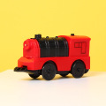 Red electric train