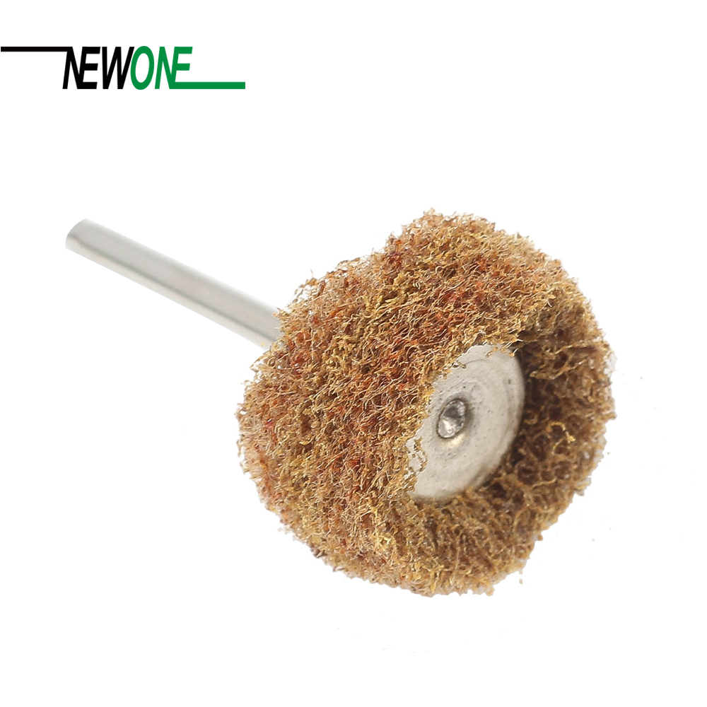 25 Pieces 1/8" 3.2mm Shank Abrasive Wheel Buffing Polishing Metal Surface Wheels fits Rotary Tool Dremel Accessories