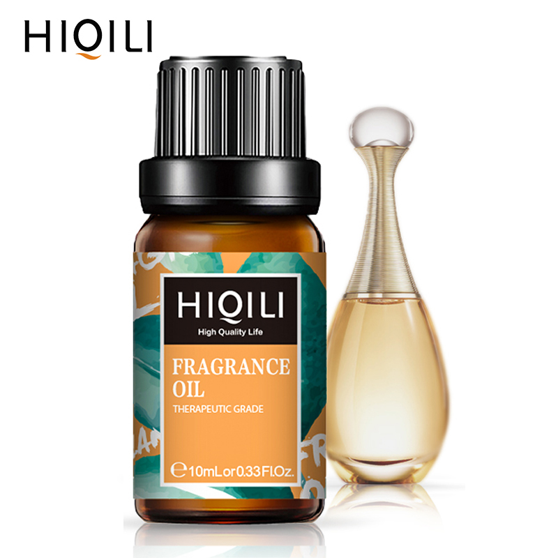 HIQILI Angel Jadore Fragrance Oil 10ML Black Opium Perfume Oil Coffee Coconut Vanilla Fresh Linen Musk Diffuser Essential Oil