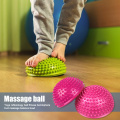 Yoga Half Ball Trigger Point Hand Foot Massage Ball Physiotherapy Exercise Stepping Stones PVC Balance Pods