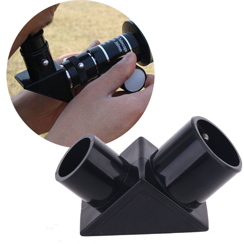 1.25 Inches 90 Degree Astronomical Telescope Diagonal Mirror Monocular Telescope Erecting Prism Accessories