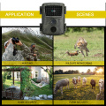 Mini Trail Camera 12MP 1080P Hunting Game Motion Activated Outdoor Wildlife Scouting Camera IP54 Waterproof