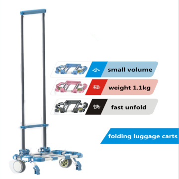 Auto Accessories,Folding Luggage Carts,Car Trolleys, Wheelbarrow,Oxidation-resisting Steel Material,Easy To Storage XL07