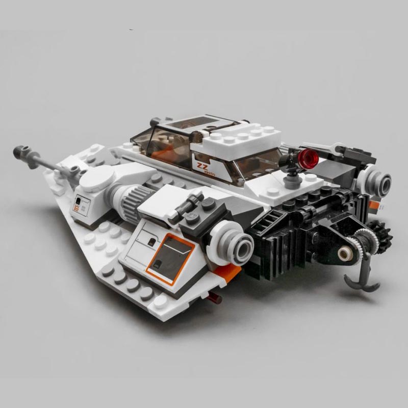 New 333PCS 20th Edition Star Space Ship Series Wars Snowspeeder Snowfield Aircraft Fit Building Blocks Bricks Kid Gift Toys