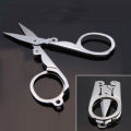 ISKYBOB EDC Folding Scissors Pocket Travel Small Cutter Crafts Sharp Blade Emergency