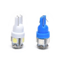 2Pcs/Set DC 12V Blue 5 LED Car License Plate Light Lamp Bulbs Number Plate Light For Motorcycle Boats