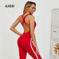 Seamless Yoga Suit Workout Clothes Gym for Women Breathable Leggings Sportwear Woman Yoga Set Sport Fitness Rompers