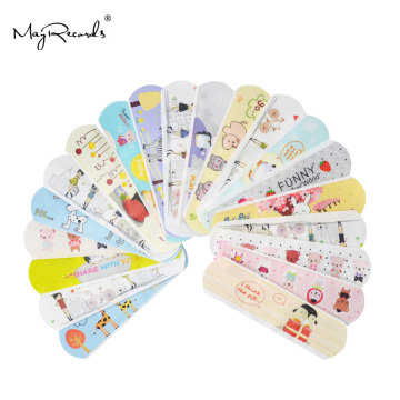 100PCs Waterproof Breathable Cute Cartoon Band Aid Hemostasis Adhesive Bandages First Aid Emergency Kit For Kids Children