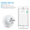 1/2/3PCS Tuya Wifi European Smart Socket APP Remote Control Socket Home Smart Power Outlet