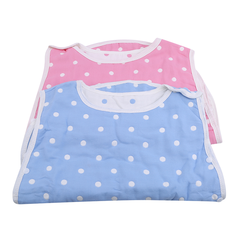 Cute Baby Sleeping Bag Muslin Cotton Sleep Sack Soft Sleeveless Vest Sleep Bag Anti Kick Quilt Saco Be Dormir Para Bebe Sacks