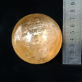 Natural Crystal Rainbow Yellow Quartz Lceland Stone Healing Crystal Ball Home Decoration Fengshui Reiki gift