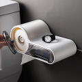 WC Tissue Box Free Punching Toilet Wall Hanging Toilet Paper Box Toilet Suction Cup Roll Paper Tube Toilet Paper Rack
