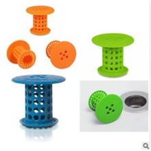 Stopper Plug Sink Strainer Bathroom Drain Hair Catcher Bath Filter Sewer Dredge Device Shower Hair Stopper Bathroom Accessories