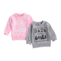 New born Baby Sweatshirts 2021 Autumn Winter Long Sleeve Letter Print Hoodies Baby Boys Girls Hoodies