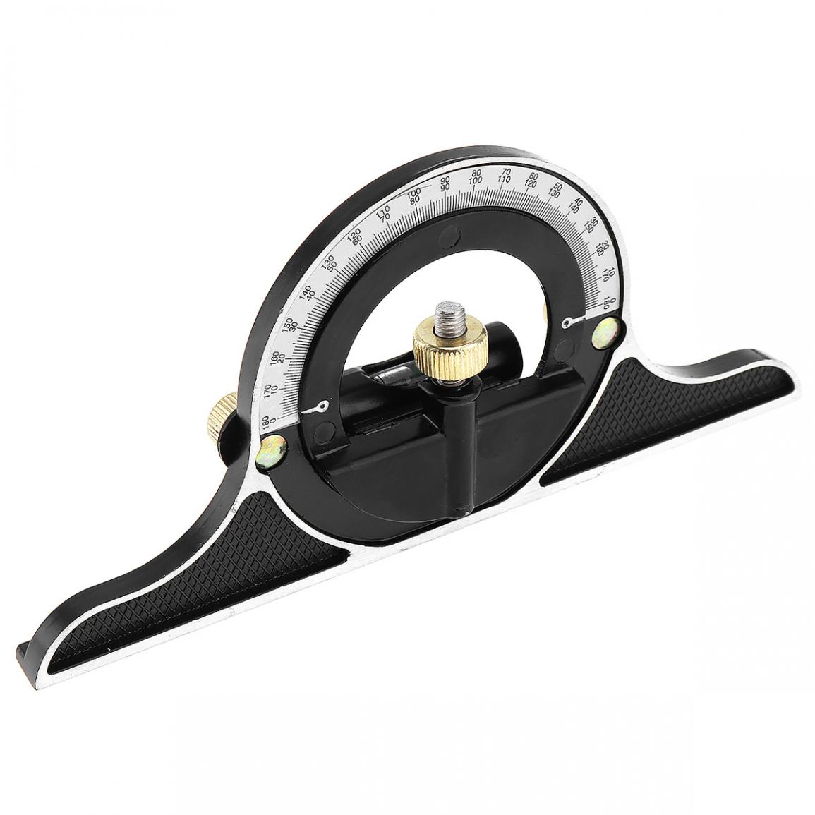 12 Inch 300mm Adjustable Sliding Combination Square Ruler Protractor Stainless Steel Level Measure Measuring Instrument Tool Set