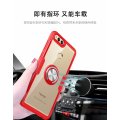 For Huawei Honor 7X Case With Ring Stand Magnet Transparent shockproof Protective Back Cover case for huawei honor7X shell