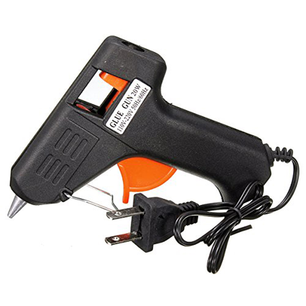 New EU/US Professional Art Craft Repair Tool 20W Electric Heating Hot Melt Glue Gun Sticks Trigger Art Repair Tool