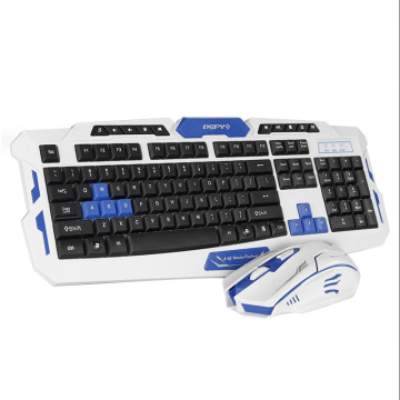 Wireless Keyboard Mouse Combo Set USB 2.4Ghz 1600DPI Gaming Gamer Game Mice Multimedia Waterproof for Computer PC desktop