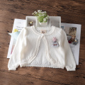 Little Girl Cardigan Sweater Jacket Doll 100 Cotton Summer Baby Toddler Jacket Infant for 3 to 24 Month Baby Clothes OKC205022