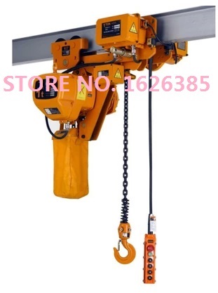 1T--10T 3M-4M low head-room HHBB series Electric chain hoist with electric trolley 380V50HZ 3-phase,lifting machine