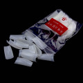 500Pcs/Bag Artificial False Nails Tips Natural/White/Clear Nail Capsule Fake Fingernails Acrylic Nails Coffin Tips Manicure Tool