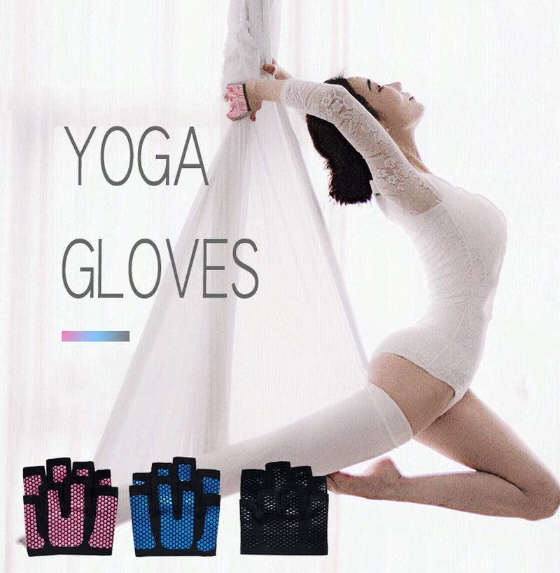 New Design Four Finger Fitness Gloves Women Men Half Finger Grip for Air Yoga Workout Weight Lifting Gym Training