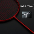 Professional Super Light Full Carbon Fiber Badminton Racket Strung Max 30LBS 4U Rackets With String Bag Racquet Sports Padel
