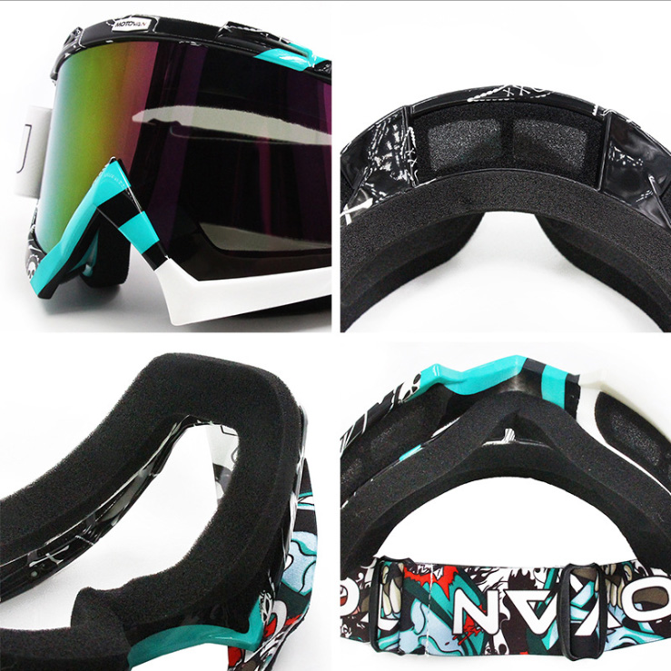 Ski Mask Glasses Skiing Men Women Snow Snowboard Eyewear Anti-Sand Windproof Breathable Masks Goggles Drop Shipping