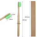 10pcs/Set Eco Friendly Bamboo Toothbrush Medium Bristles Biodegradable Oral Care Adults Teeth Cleaning Travel Toothbrushes