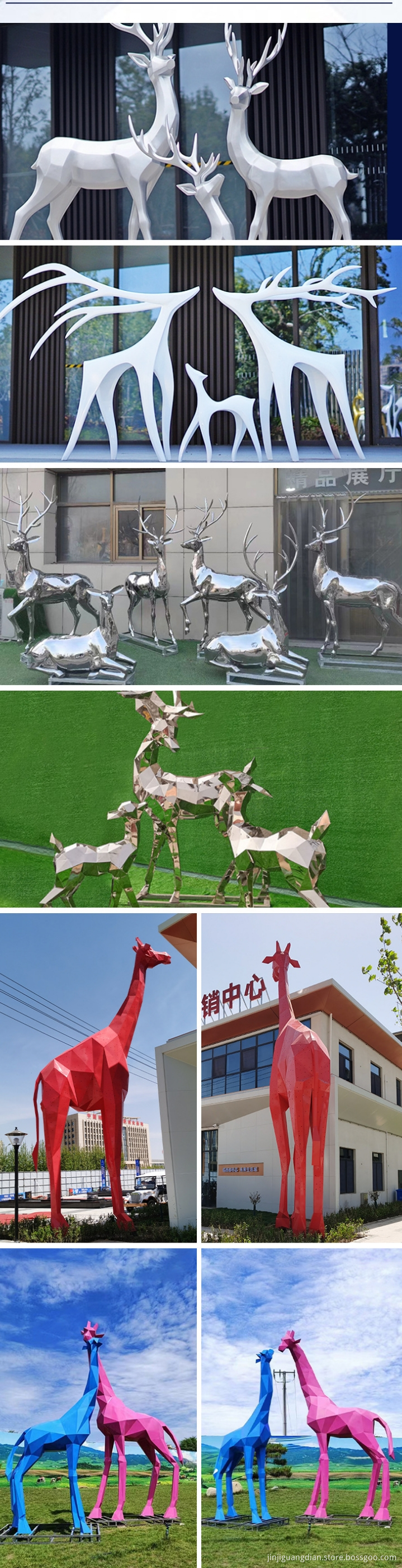 Outdoor Simulation Animal Sculpture
