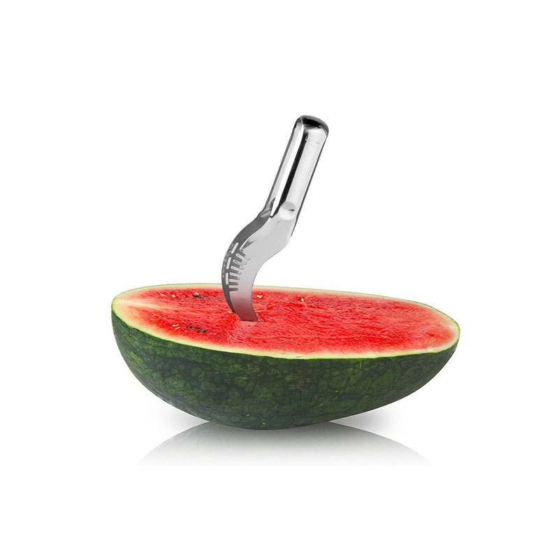 1 PCS party supply Stainless Steel Cut Fruit Watermelon Cutter Fast Slicer Smart Kitchen Cutting Tool Scoop Corer Server