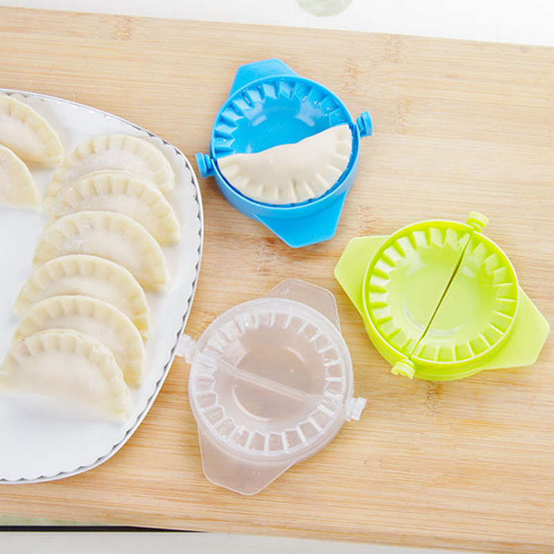 4 Colors Dumpling Maker Tools Wrapper Press Mould Ravioli Dough Pastry Pie Dumplings Mould Tools Kitchen Accessories Gadgets