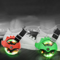Children Sporting Pulley Lighted Flashing Wheels Heel Skate Rollers Skates 2 Wheels Shoe Flashing Roller Skate Shoes with Wheels