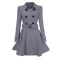 женская куртка winter warm women's button wool coat trench coat for women belt coat dress парка женская зимняя куртка женская