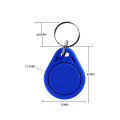 Ic-uid 13.56mhz Repeated Erase Keychain Elevator Induction Smart Buckle Community Gate Security Access Card Smart Nfc Tags