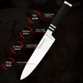 DAMASK Kitchen Knives Set Seamless Welding Steel Knife Paring Santoku Slicing Knives For Fish Meat Bread Veggie Chef Knife Set