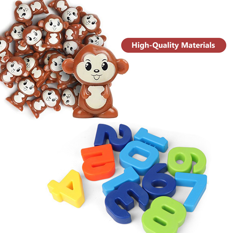 Monkey Balance Toys Scale Toy Kids Educational Toys Monkey Early Learning Balance Children Enlightenment Math Toys