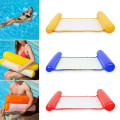 Summer Inflatable Pool Float Bed Swimming Ring Water Inflatable Lounge Chair Float Swim Float Hammock Lounge Bed for Swimming