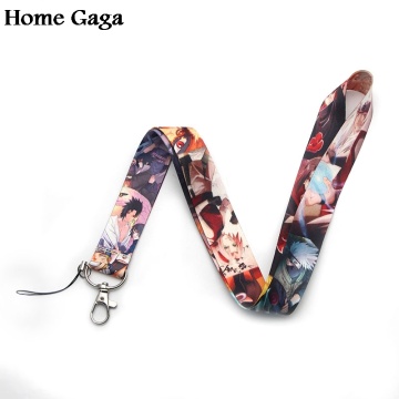 D0424 Homegaga cartoon Key Straps Anime Tags Neck lanyard phone for Lanyard For iPhone 5s 6s 7 plus Phone Accessories Camera