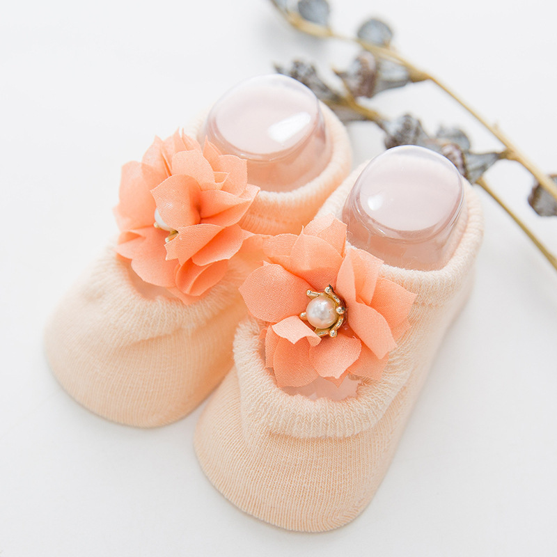 3 Pairs Bowknot Socks Baby Girls Princess Fashion Lace Flower Short Socks Child Kids Soft Cotton Socks for Gift Baby Socks Set