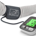 Blood Pressure Monitor Upper Arm Automatic Digital Blood Pressure Monitor Cuff Home BP Sphygmomanometer with Tri-color backlight