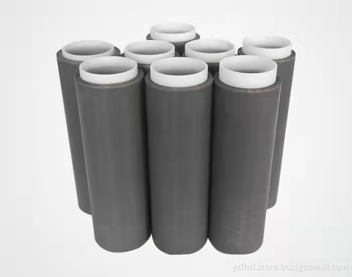 Pure PTFE film with adhesive