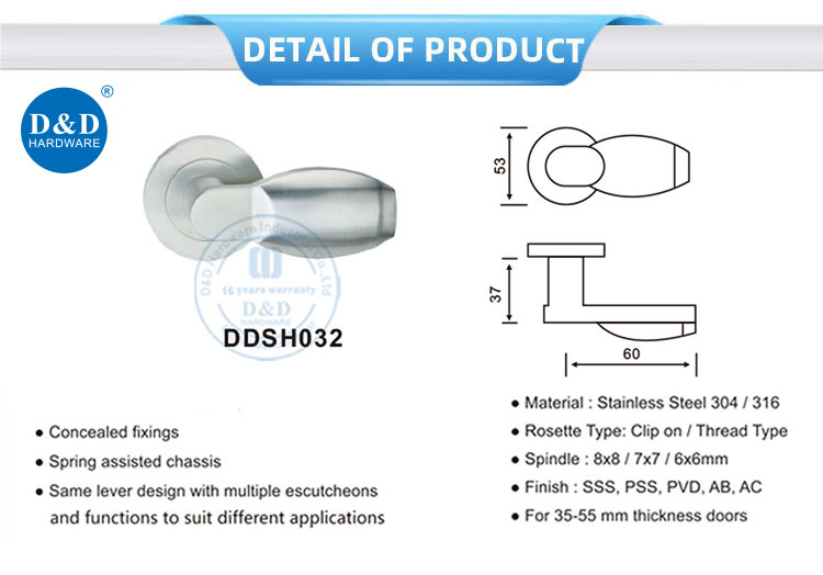 door handle set