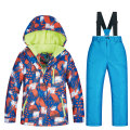 2020 Children's Ski Suit Brands Winter High Quality Children Windproof Waterproof Snow Suit Winter Boy Ski and Snowboard Jacket