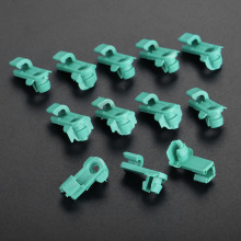 50Pcs Car Door Lock Rod Trim Panel Fasteners Clips Rivet Retainers For Honda Auto Fastener Clip 72116-SV4-003 72116-SM4-003