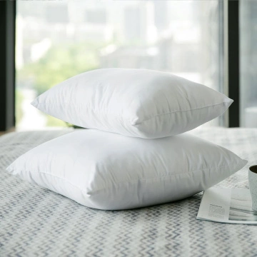 Cheap White Polyester Filling Hotel Pillow With Cover China