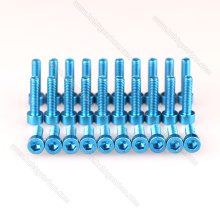 M3x10mm 7075 Aluminum Alloy Hex Cap Head Screw