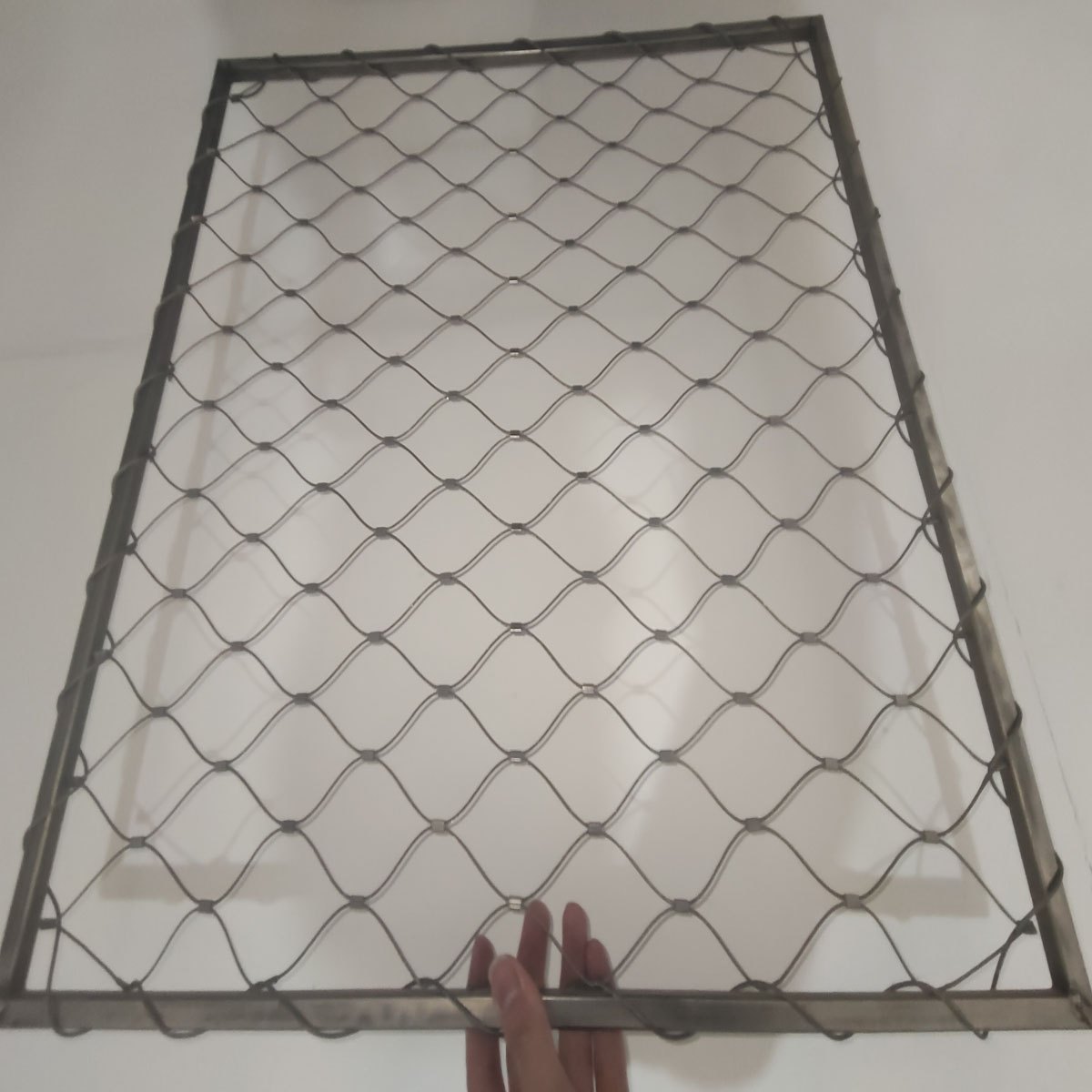 Square size rope mesh